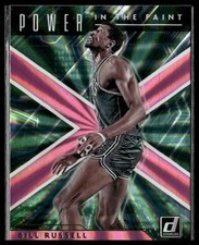 2021-22 Donruss #6 Bill Russell Power in the Paint Holo Pink Laser