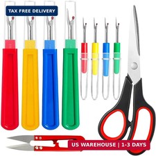 10 Pcs Sewing Seam Rippers, 4 Big and 4 Small Handy Stitch Ripper Sewing Tools w