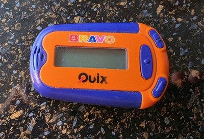 Vintage Xline BRAVO Quix Pager 90er Jahre 1996 defekt Retro Beeper