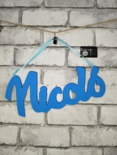 Nomi In Legno Personalizzabili