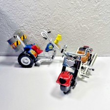 Biker Mice From Mars Throttle And Gun & Grunge Bikes