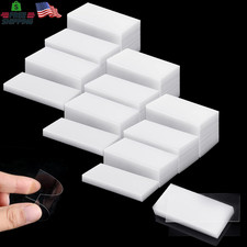 Chunful 1000 Pack Plastic Tags Shelf Label Holders Clear Plastic Label Price Tag