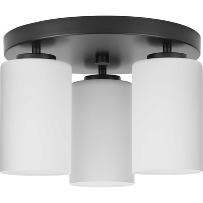 Progress Lighting P350238 Cofield 3 Light 12''W Flush Mount - Black