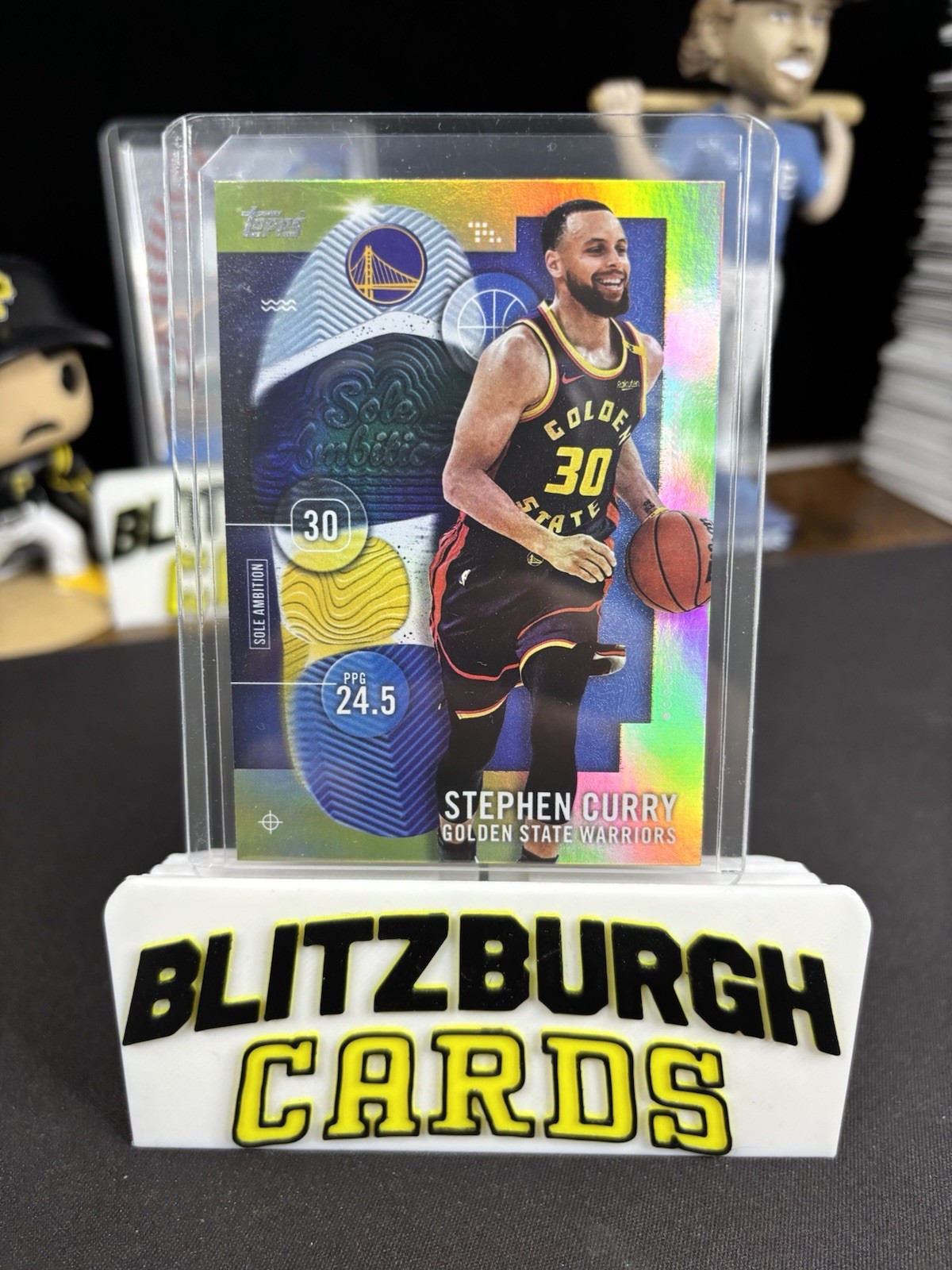 2025-26 Topps - Sole Ambition Stephen Curry #SA-3