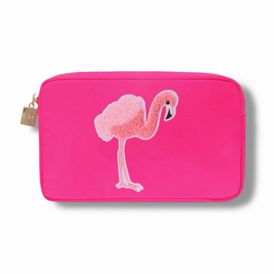 Bloc Bags Medium Hot Pink Flamingo Zip Organizer Bag - NWOT