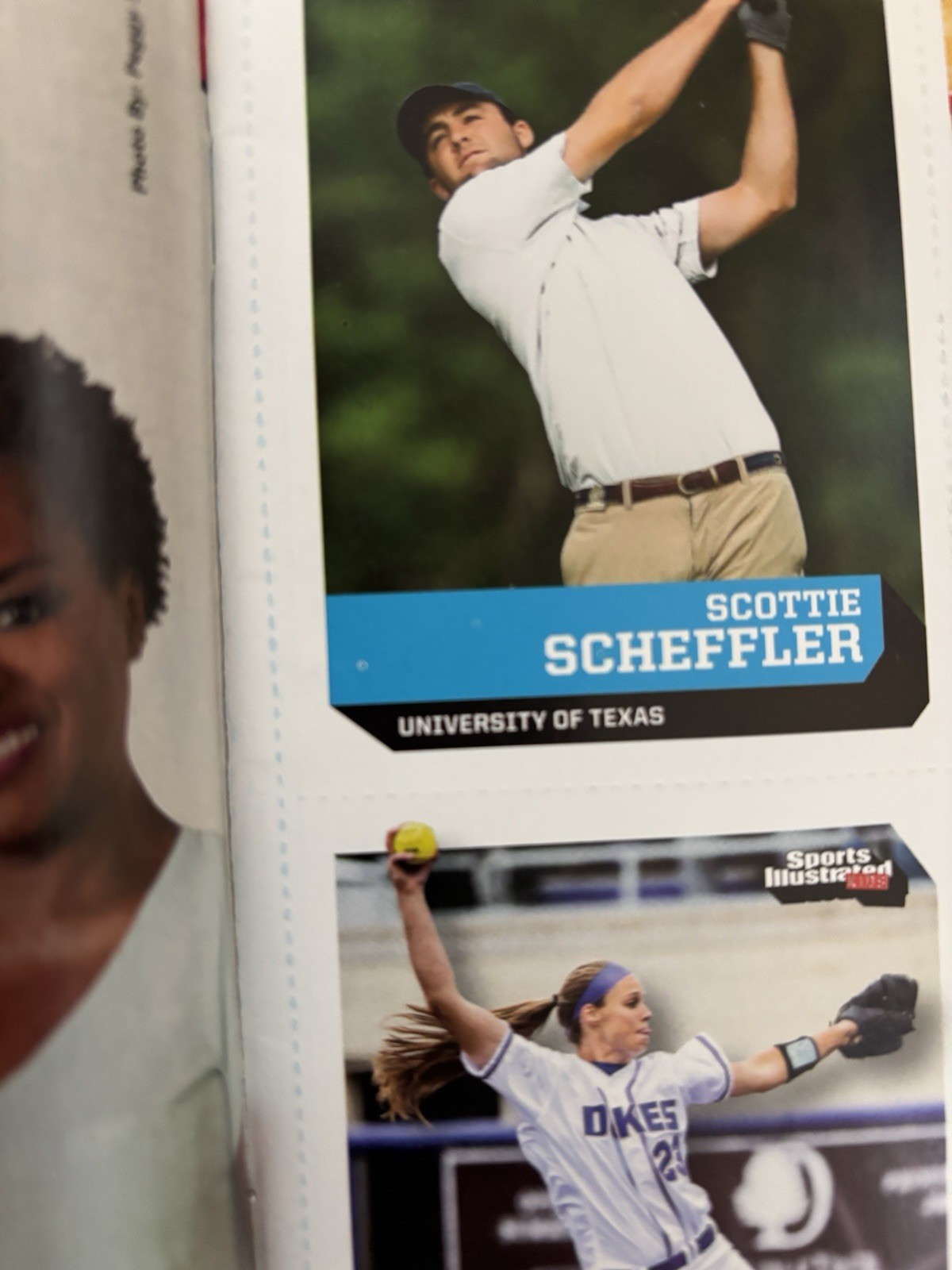 2017 Sports Illustrated for Kids Comp Magazine/Uncut Sheet - Scottie Scheffler view 12