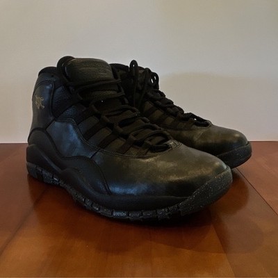 Jordan Air Jordan Men s Mid Top Lace Up Basketball Sneaker Black Rubber Outsole