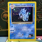 2000 Pokemon Giovanni's Gyarados 5/132 Gym Challenge Holo LP