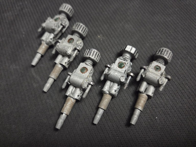Sci-fi Patrol Ship Tabletop Models Set Of 5