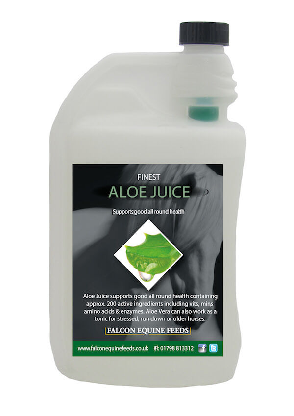 Aloe Vera Juice - Pure Highest Grade Inner Leaf Aloe Tonic for Horses - 1lt