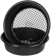 Plastic Large Round Garden Sieve Riddle Riddler Soil Sifter Mesh Gardening Tools