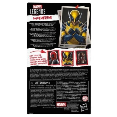 IN STOCK! Deadpool & Wolverine Marvel Legends WOLVERINE 6-Inch AF