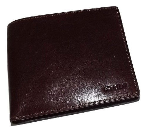 new giudi italia mens tuscan leather bifold passcase credit