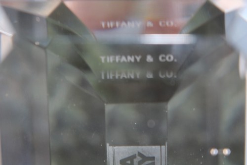 Tiffany & Company Commemorative USA Today Newspaper Leaded Crystal Paperweight - Picture 7 of 9