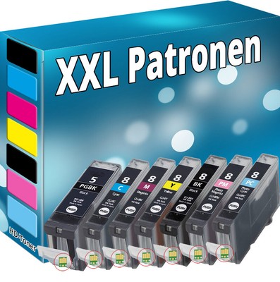 Alternativ Drucker Patronen Canon PGI-5 CLI-8 IP 3300 3500 4200 4300 4500 5200