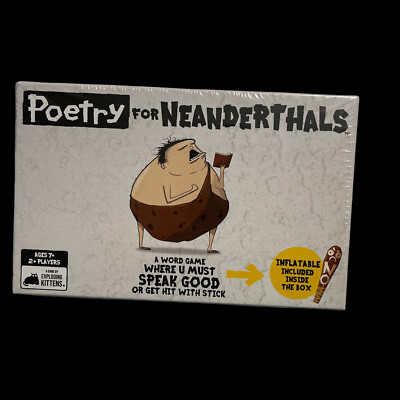 Poetry for Neanderthals by Exploding Kittens - Family Card Game - Card Game