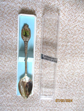 SOUVENIR L&ouml;ffel  KOPENHAGEN D&auml;nemark Silver Plated  Gr&ouml;&szlig;e L&ouml;ffel 11,8 cm  in OVP