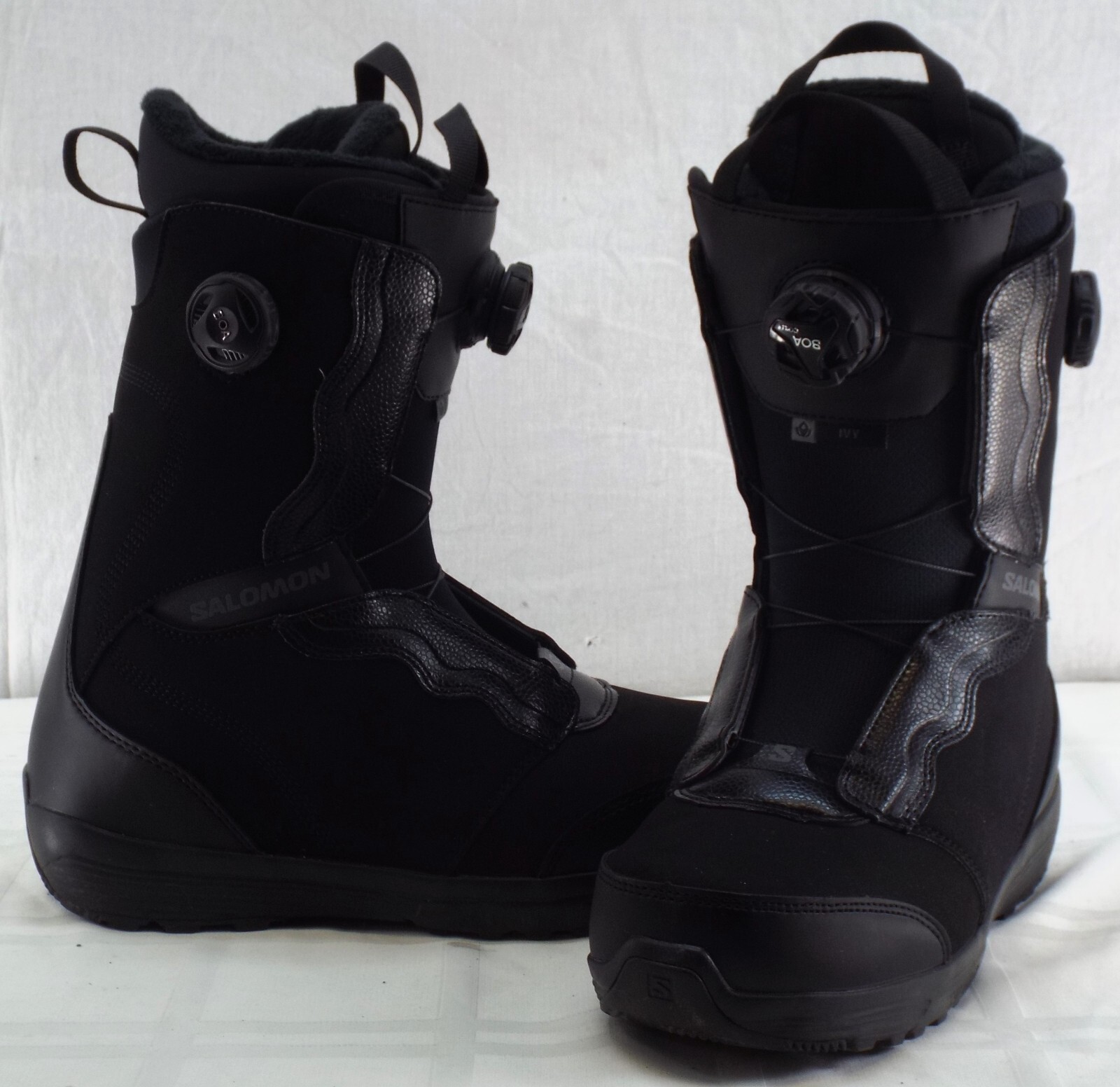 Salomon Ivy Boa SJ Boa Used Women's Snowboard Boots Size 9.0 084034 eBay
