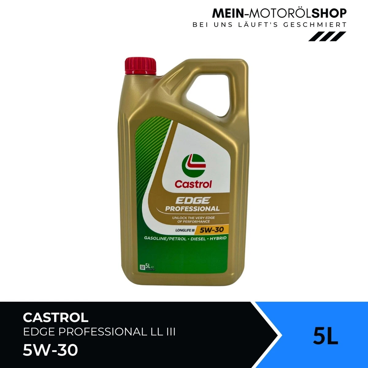 Castrol Edge Professional Longlife 3 5W-30 VW 507 00 504 00  