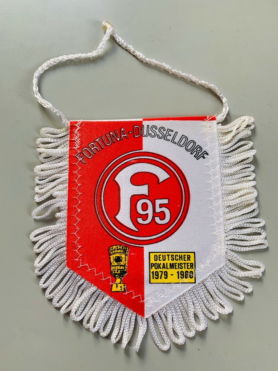 Fanion Fortuna Düsseldorf – 2 Variantes Dispo ! Super état Pour Collection Ou Déco