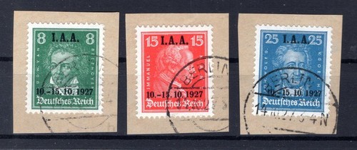 Dr-Weimar 407/9 Impeccable Stamped (AA7162