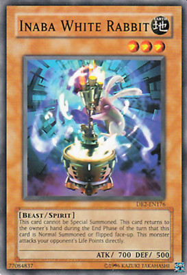 Inaba White Rabbit - DB2-EN176 - Common - Unlimited Edition YUGIOH