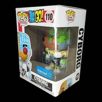 FUNKO POP TEEN TITANS GO - CYBORG #110 WALMART EXCLUSIVE