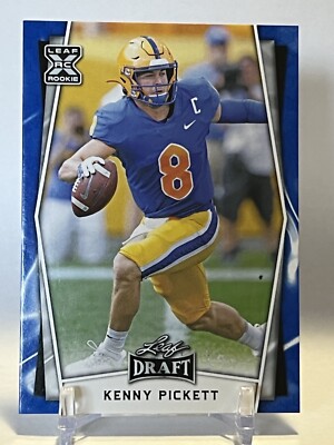2022 Leaf Draft Blue Kenny Pickett Rc #B-7 Pittsburgh Steelers | eBay