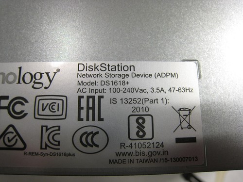 Synology DiskStation DS1618+ Boîtier NAS 6 baies avec 36 To de disques - Photo 8/24