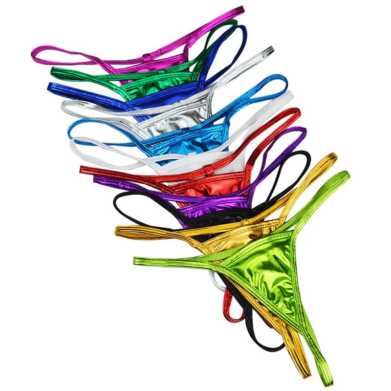 5pcs Lot Sexy Womens Briefs Lingeries G-string Thongs Panties Bikini Underwear - Image 2 of 4