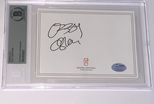 Ozzy Osbourne signed Cut Index Card Black Sabbath autographed Beckett slabbed - Picture 5 of 12