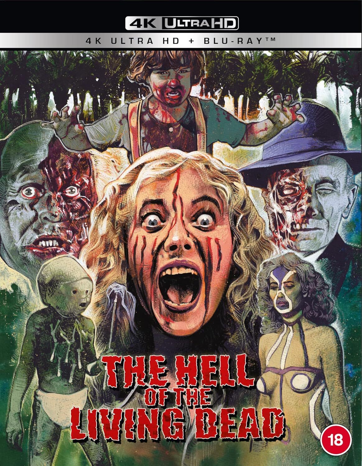 The Hell Of The Living Dead (4K Blu-ray) **NEW**