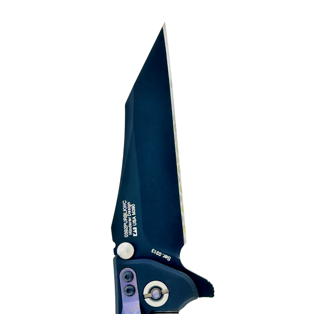 ウォール　Precision Blade Zero Tolerance ZT0392 PURBLKWC Folding Knife – M390 Blade