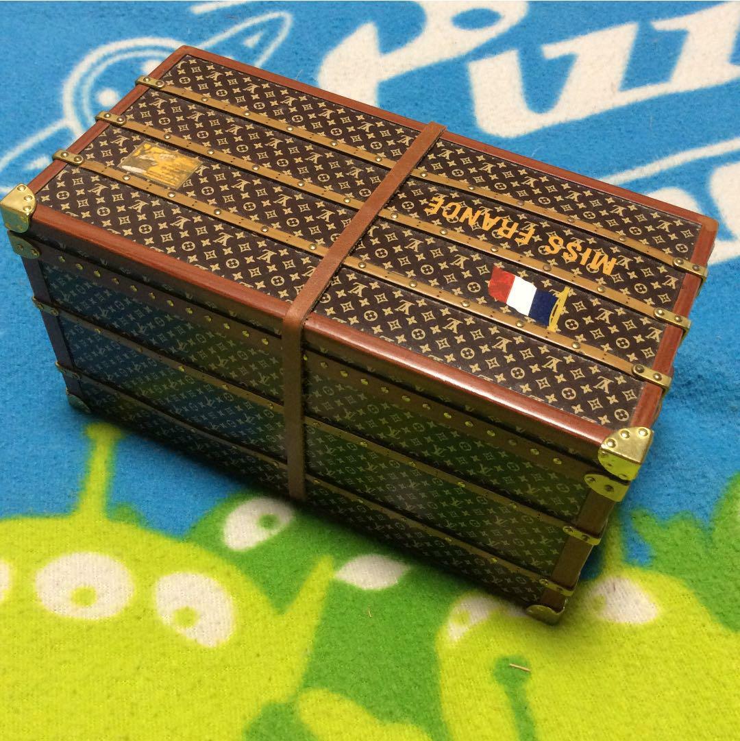 Louis Vuitton Trunk Paper Weight Novelty Object Rare Item Used | eBay