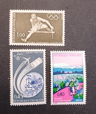 1972 Timbre France Neuf .Y&T N 1721 , 1722 , 1723  ,non oblitérés,Très bon état.