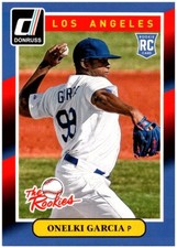 2014 Donruss #34 Onelki Garcia - The Rookies RC FREE SHIPPING!