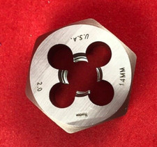 M14 X 2.0 Metric 1.4" Hex Die Irwin Hanson 6952 14MM CS USA RH