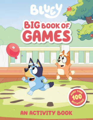 Bluey: Big Book of Games: An Activity Book - Paperback - VERY GOOD