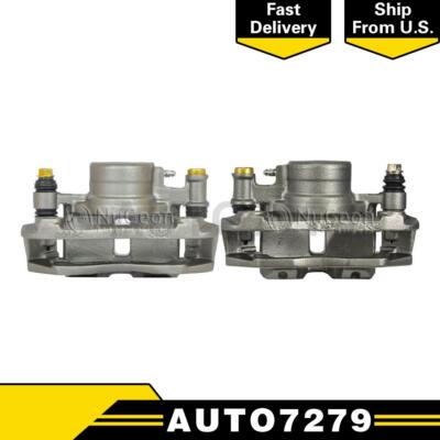 Pair Of Front Brake Calipers For Dodge M300 RM300 1973-1974 & M350 R300 1974 – Without Bracket – Dual Piston Metal Piston