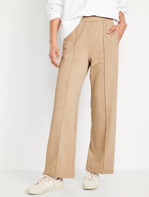 Old Navy Women's High-Waisted Brushed PowerSoft Track Pants Size XXL NWT