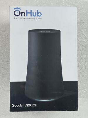 ASUS Google OnHub SRT-AC1900 WiFi Wireless Router Black AC1900 NEW SEALED