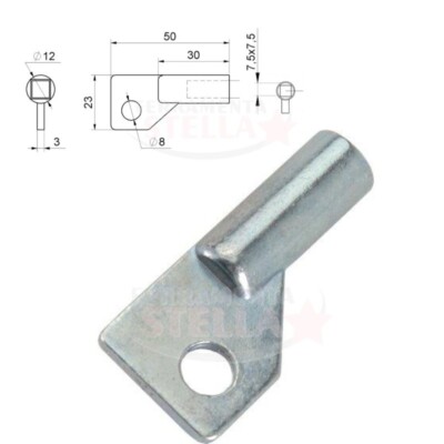 Chiave Universale Lega Zinco Chiave Triangolare 4 Vie - Lega Di Zinco - Per Contatori Gas, Acqua E Quadri Elettrici Chiave Per Contatore Enel - Foto 3