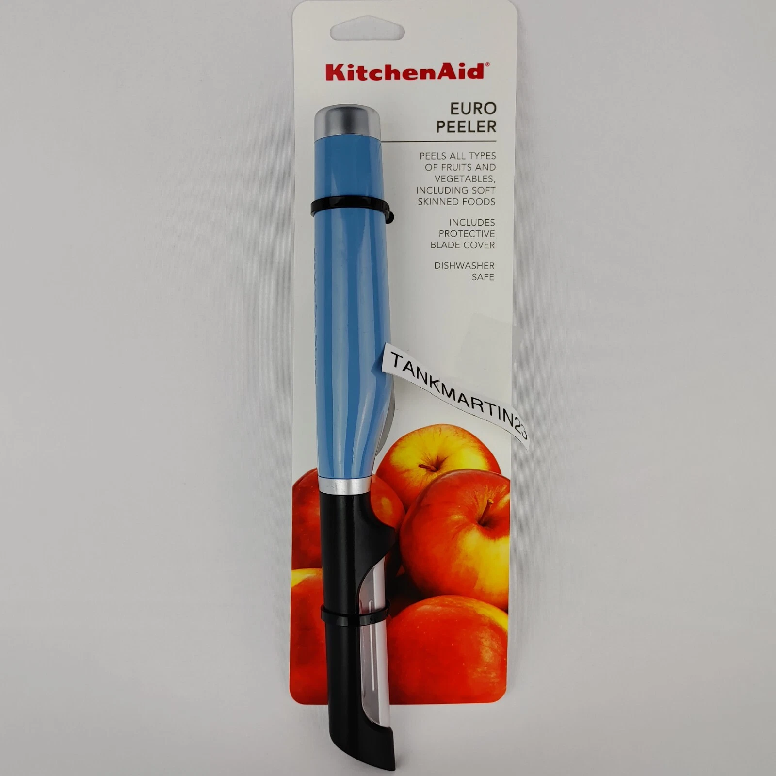 KitchenAid Euro Peeler Potato Veggie Vegetable KE112OHBLA HTF RARE Velvet Blue