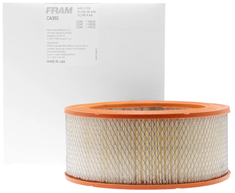 Filtro de aire para Ford F-250 1983-1997, F-350, F59 F Super Duty E-250 Econoline Club Foto 2 de 2