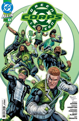 GREEN LANTERN CORPS #1 (FERNANDO PASARIN MAIN)(2025) COMIC BOOK ~ DC COMICS