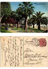 CPA AK GENOVA Fra le Palme di Circonvallazione a Mare ITALY (532131)