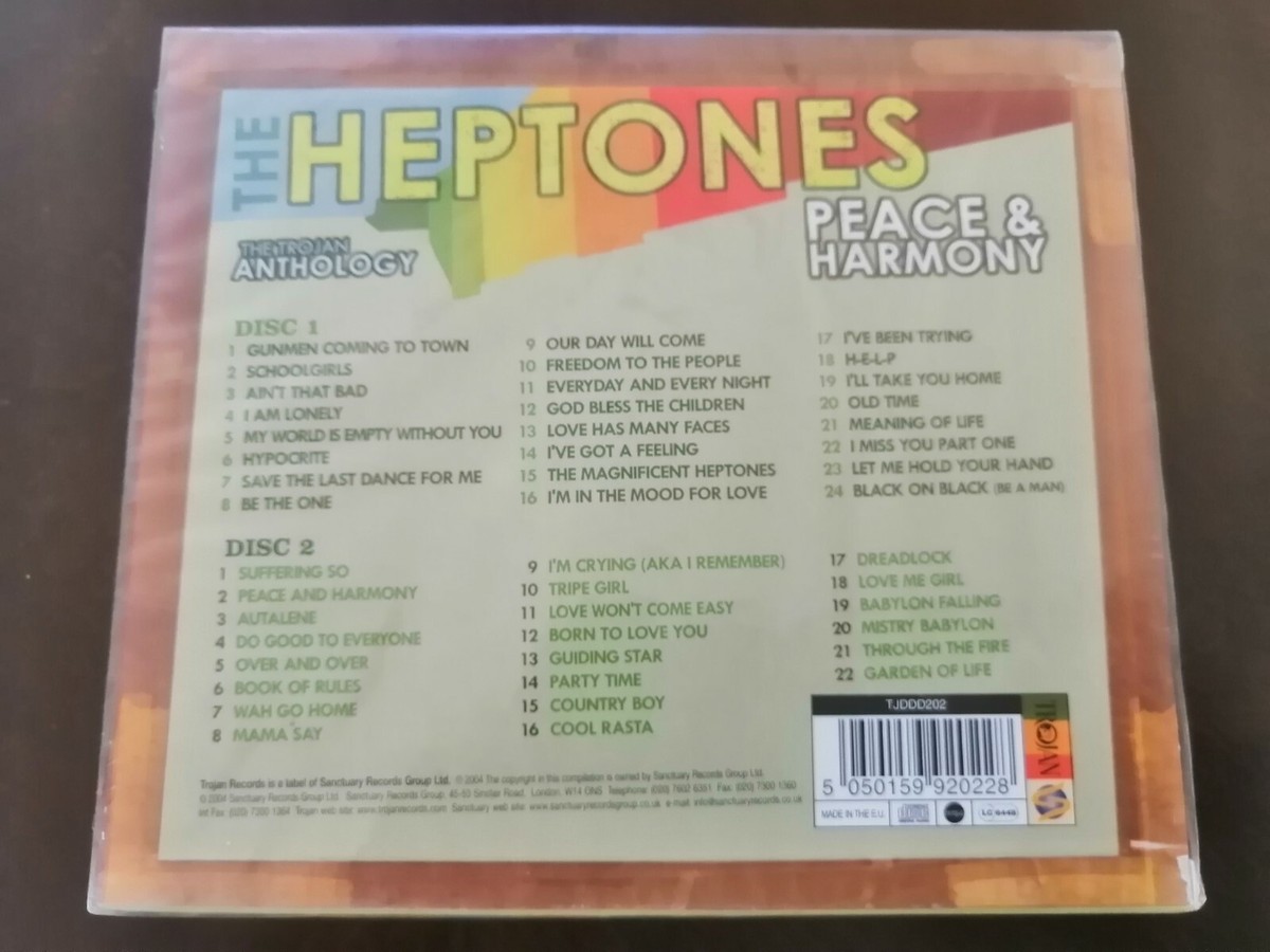 洋楽 Peace & Harmony: The Trojan Anthology CD CD : Peace & Harmony: The Trojan Anthology by The Heptones