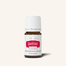 Authentic YOUNG LIVING Essential Oils GRAPEFRUIT VITALITY 5 ML Zesty Citrus