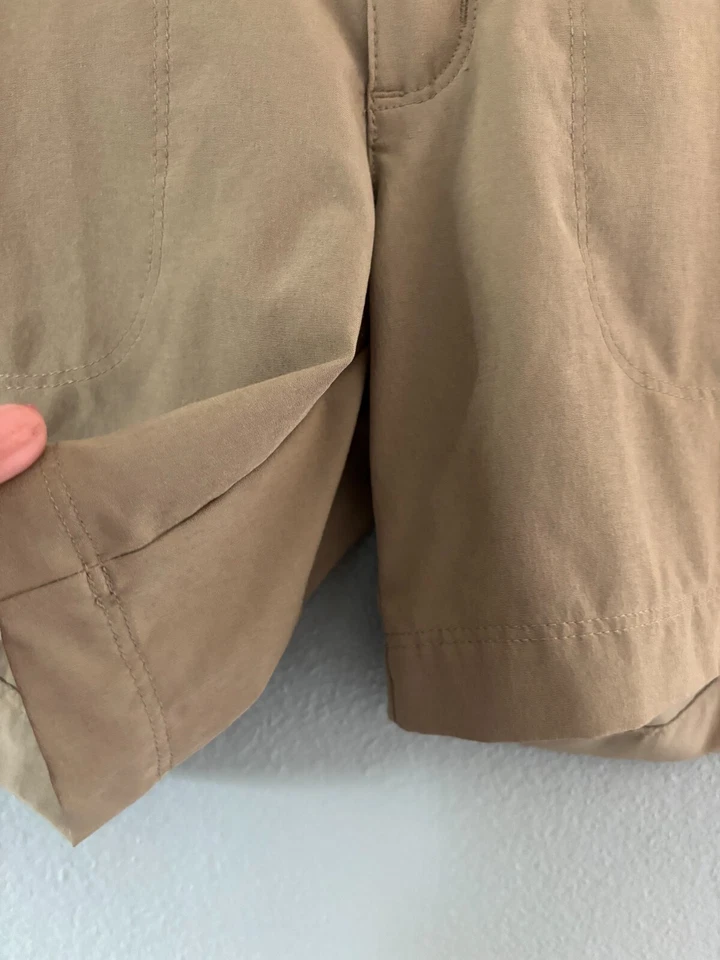 Pantalones Cortos de Senderismo Patagonia Para Mujer Quandary 5” Entrepierna Marrón Bolsillos Talla 6 Foto 3 de 4