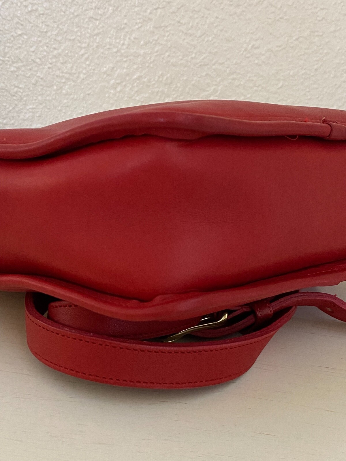 Vintage Coach Cooper Zip Geometric Pouch Bag Crossbod… Gem